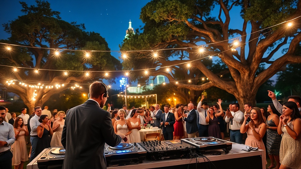 5 Exclusive Wedding and Event DJs in Austin TX for Unique Celebrations