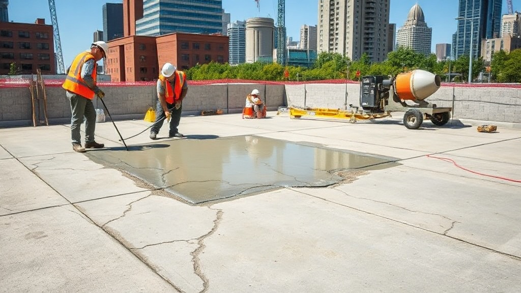 Top 5 des Entrepreneurs en Réparation de Béton à Montréal